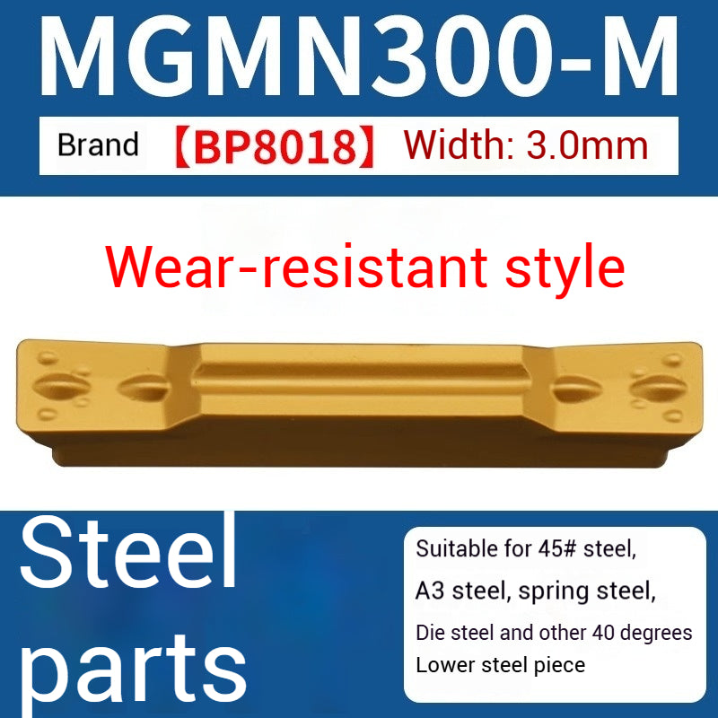 1031-CNC grooving cut-off inserts lathe end face clamp cutter grain mgmn300-m steel parts stainless steel cutter head Shandong Denso Pricision Tools Co.,Ltd.